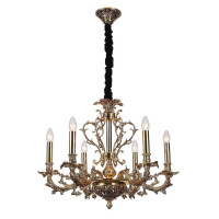  - Подвесная люстра Lucia Tucci Firenze 1780.6 Antique Gold