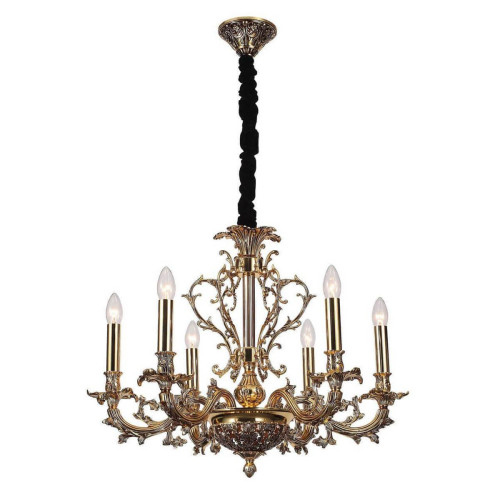 Подвесная люстра Lucia Tucci Firenze 1780.6 Antique Gold 