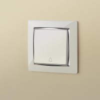  - Рамка на 1 пост Werkel Snabb слоновая кость/хром W0011903 4690389160684