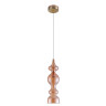 Подвесной светильник Crystal Lux Iris SP1 A Amber - Подвесной светильник Crystal Lux Iris SP1 A Amber