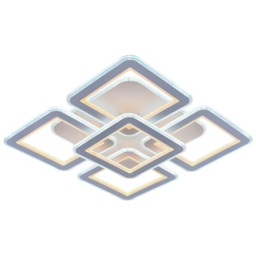 Потолочная светодиодная люстра Profit Light 8009/4+1 WHT 