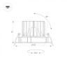 Светильник MS-FORECAST-BUILT-TURN-R102-12W Warm3000 (WH-WH, 32 deg, 230V) (Arlight, IP20 Металл, 5 лет) - Светильник MS-FORECAST-BUILT-TURN-R102-12W Warm3000 (WH-WH, 32 deg, 230V) (Arlight, IP20 Металл, 5 лет)