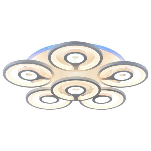 Потолочная светодиодная люстра Profit Light 8070/5+1 WHT 