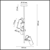  - Подвесная люстра Lumion Claire 3714/3A