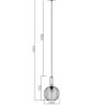 Подвесной светильник Freya Zelma FR8012PL-01BS - Подвесной светильник Freya Zelma FR8012PL-01BS