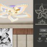 Потолочный светодиодный светильник Ambrella light Acrylica Ice FA1724 - Потолочный светодиодный светильник Ambrella light Acrylica Ice FA1724