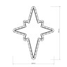 Фигура ARD-STAR-M3-380x250-36LED Warm (230V, 2.5W) (Ardecoled, IP65) - Фигура ARD-STAR-M3-380x250-36LED Warm (230V, 2.5W) (Ardecoled, IP65)