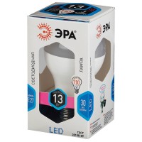  - Лампа светодиодная ЭРА E27 13W 4000K матовая LED A60-13W-840-E27 Б0020537