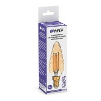  - Лампа светодиодная филаментная Hiper E14 6W 2700K янтарная HL-2215