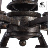 Подвесная люстра Arte Lamp Arena A8952LM-8BG - Подвесная люстра Arte Lamp Arena A8952LM-8BG