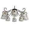 Потолочная люстра Arte Lamp 72 A5495PL-8BR - Потолочная люстра Arte Lamp 72 A5495PL-8BR