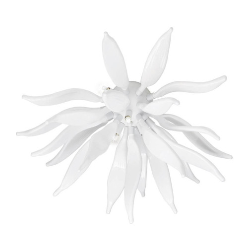 Потолочный светильник Ideal Lux Leaves PL6 Bianco 112299 