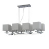 Подвесная люстра Lumina Deco Fianelo LDP 1248-8 WT - Подвесная люстра Lumina Deco Fianelo LDP 1248-8 WT