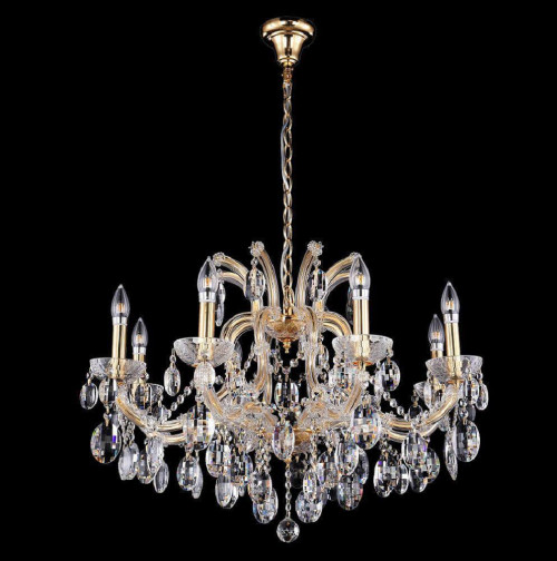 Подвесная люстра Crystal Lux Hollywood SP8 Gold 