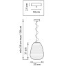 Подвесной светильник Lightstar Arnia 805012 - Подвесной светильник Lightstar Arnia 805012