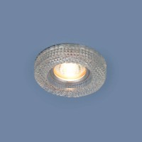  - Встраиваемый светильник Elektrostandard 2213 MR16 CL прозрачный 4690389119491