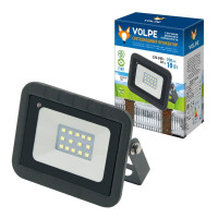  - Прожектор светодиодный Volpe 10W 6500K ULF-Q512 10W/DW Sensor IP65 220-240B Black UL-00003168
