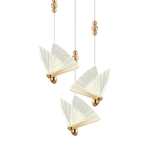 Подвесной светильник OM8201008-3 rose gold 