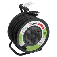  - Удлинитель силовой ЭРА 4гн 50м с/з RMx-4es-3x2.5-50m-IP44(kg) Б0052919