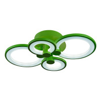 - Потолочная светодиодная люстра iLedex Ring A001/4 Green