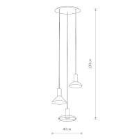 Подвесная люстра Nowodvorski Hermanos 8030 - Подвесная люстра Nowodvorski Hermanos 8030