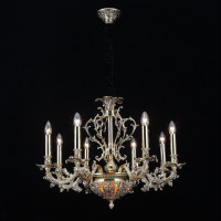 - Подвесная люстра Lucia Tucci Firenze 1780.8.2 Antique Gold