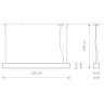 Подвесной светильник Nowodvorski Soft Led 120x6 7525 - Подвесной светильник Nowodvorski Soft Led 120x6 7525