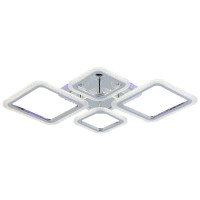  - Потолочная светодиодная люстра Profit Light 8087/2+2 CHR