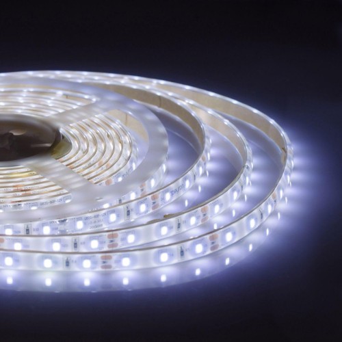 Светодиодная влагозащищенная лента Apeyron 6W/m 60LED/m 2835SMD холодный белый 50M LSE-096 