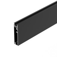  - Профиль PLINTUS-H55-2000 BLACK (Arlight, Алюминий)