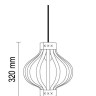 Подвесной светильник TopDecor Felt Boom A1 16 - Подвесной светильник TopDecor Felt Boom A1 16
