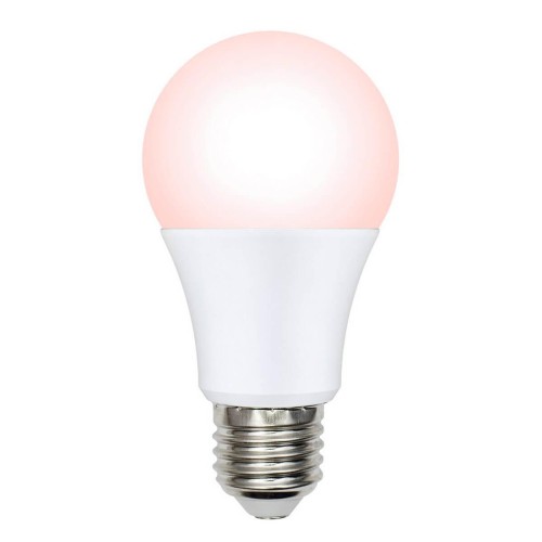 Лампа светодиодная диммируемая для птиц Uniel E27 9W LED-A60-9W/SCEP/E27/FR/DIM IP65 PLO65WH UL-00003189 
