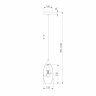 Подвесной светильник Eurosvet Lotus 50222/1 дымчатый - Подвесной светильник Eurosvet Lotus 50222/1 дымчатый
