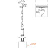 Подвесной светильник Odeon Light Fabo 2767/1 - Подвесной светильник Odeon Light Fabo 2767/1