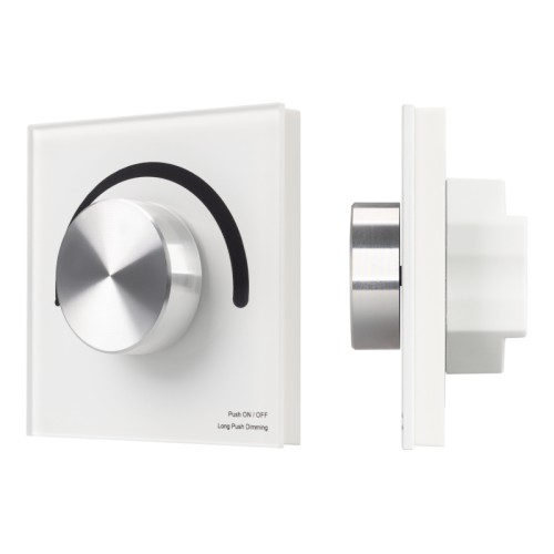 INTELLIGENT ARLIGHT Роторная панель SMART-1-10V-301-31-DIM-IN White (24-48V, 2.4G) (IARL, IP20 Пластик, 5 лет) 