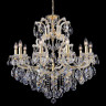 Подвесная люстра Crystal Lux Isabel SP11 Gold/Transparent - Подвесная люстра Crystal Lux Isabel SP11 Gold/Transparent
