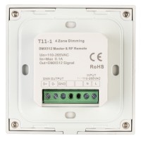  - Панель Sens SMART-P29-DIM White (230V, 4 зоны, 2.4G) (Arlight, IP20 Пластик, 5 лет)
