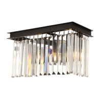  - Настенный светильник Odeon 2A black/clear