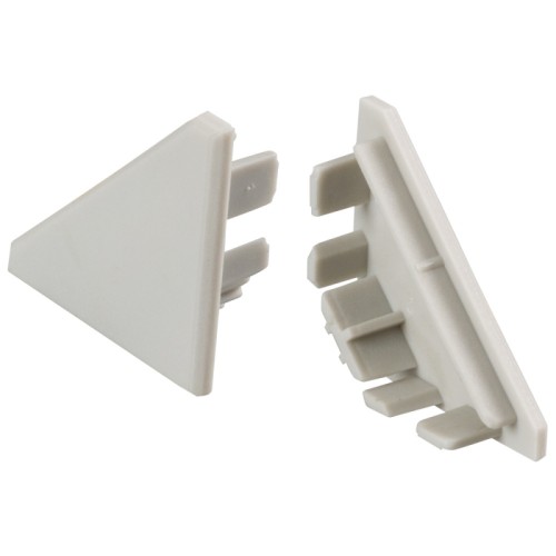 Заглушка KLUS-P45 Flat (Arlight, Пластик) Заглушка пластиковая для профиля KLUS-P45 под плоский экран KLUS-P45-Flat
