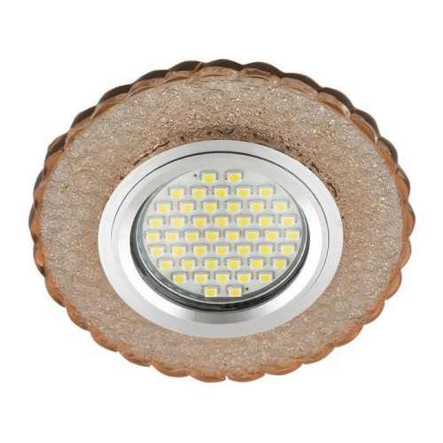 Встраиваемый светильник Fametto Luciole DLS-L140 Gu5.3 Glassy/Tea 