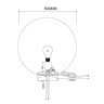 Ландшафтный светильник Outdoor O594FL-01W1 - Ландшафтный светильник Outdoor O594FL-01W1