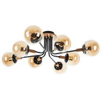  - Потолочная люстра Arte Lamp Oxford A2716PL-8BK