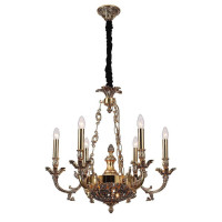  - Подвесная люстра Lucia Tucci Firenze 1781.6.2 Antique Gold