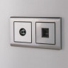 Рамка на 2 поста Werkel Metallic глянцевый никель W0021602 4690389159039 - Рамка на 2 поста Werkel Metallic глянцевый никель W0021602 4690389159039