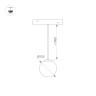 Светильник MAG-ORIENT-SFERO-HANG-R150-10W Warm3000 (BK, 300 deg, 48V) (Arlight, IP20 Металл, 5 лет) - Светильник MAG-ORIENT-SFERO-HANG-R150-10W Warm3000 (BK, 300 deg, 48V) (Arlight, IP20 Металл, 5 лет)