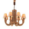 Подвесная люстра Arte Lamp Corda A8958LM-8BR - Подвесная люстра Arte Lamp Corda A8958LM-8BR