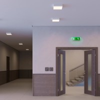  - Светильник IM-QUADRO-EMERGENCY-3H-S400x400-44W Warm3000 (BK, 120 deg, 230V) (Arlight, IP40 Металл, 2 года)