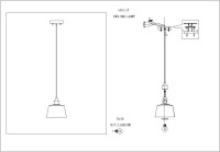  - Подвесной светильник F-Promo North Tulip 1681-1P