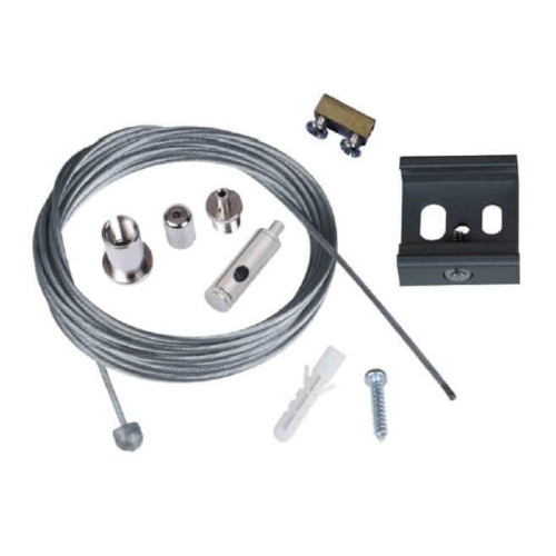 Набор для подвесного монтажа шинопроводов Uniel UFB-H42 Silver 1 Polybag UL-00002394 