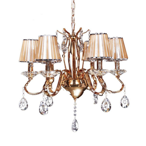 Подвесная люстра Lumina Deco Finezzia LDP 9267-6 GD 